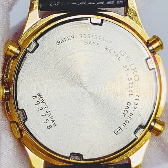 Disney Seiko Mickey Mouse Chronograph Watch Vintage Lumo - Picture 6 of 11